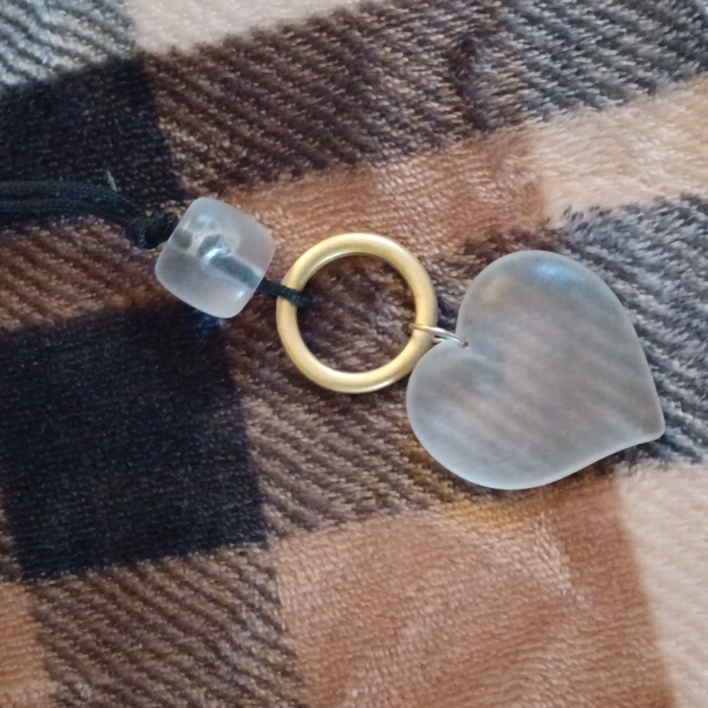 NWT heart necklace.